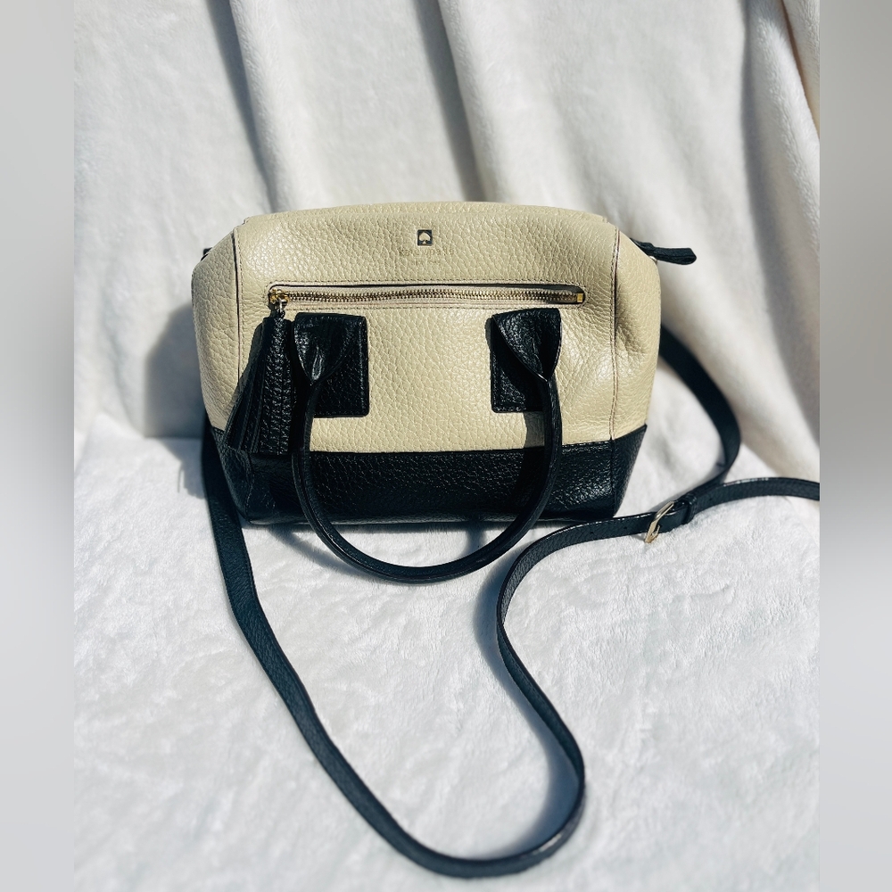 Kate Spade Two-Tone Black and Cream Women's Bag